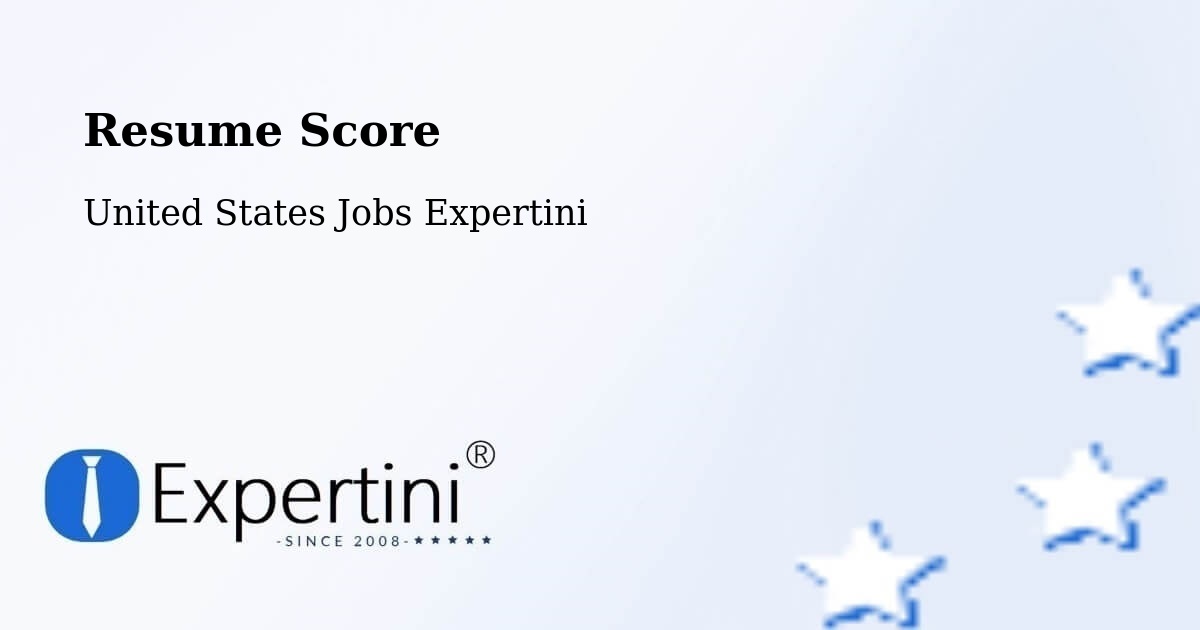 Resume Score & Job Description Match Tool – Oneonta - United States Jobs Expertini